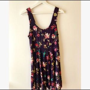 Free People floral mini dress